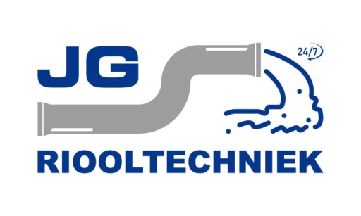 Het logo van J.G. Riooltechniek, uw rioleringsbedrijf voor in Lelystad